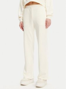 Converse Spodnie dresowe 10028418-A01 Écru Wide Leg. Spodnie dresowe Converse, m, bez wzorów, z bawełny. Za 169,99 zł.