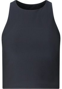 Damski tank top Athlecia Colbie. Niebieskie topy Athlecia, bez wzorów, z materiału, eleganckie, bez kołnierzyka, bez ramiączek. Za 164,00 zł.