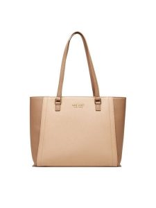 Nine West Torebka CEO-Midtown Maven-LX9844 Beżowy. Brązowe torebki klasyczne Nine West, bez wzorów, z materiału, bez dodatków. Za 299,99 zł.
