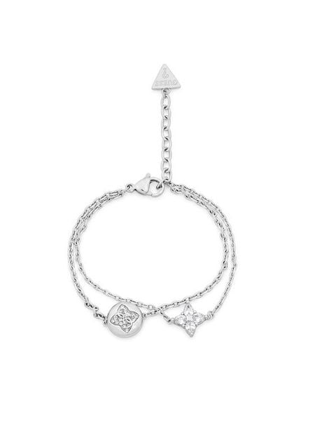 Guess Bransoletka JUBB0 6469JW Srebrny. Szare bransoletki Guess, srebrne. Za 299,99 zł.