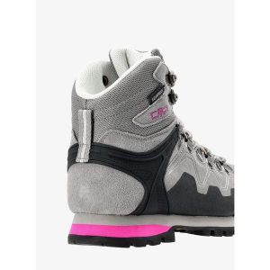 Buty turystyczne damskie CMP Athunis Mid WP. Szare buty trekkingowe CMP, bez zapięcia. Za 408,99 zł.