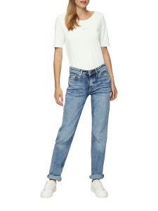 S.Oliver Koszulka w kolorze białym rozmiar: 40. Białe bluzki s.Oliver, s, bez wzorów, bez kołnierzyka, bez ramiączek. Za 34,99 zł.