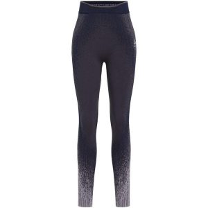 Legginsy termoaktywne damskie ODLO Performance Warm Blackcomb BL. Szare legginsy ODLO, bez wzorów, z elastanu. Za 285,99 zł.