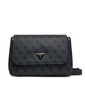 Torebka Guess. Szare listonoszki Guess, z aplikacjami, bez dodatków. Za 439,99 zł.