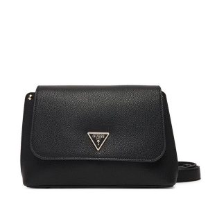 Torebka Guess. Czarne listonoszki Guess, z aplikacjami, bez dodatków. Za 409,99 zł.