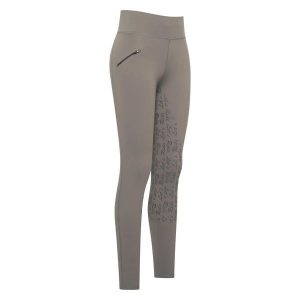 Damskie legginsy zawodnicze z pełną przyczepnością Easy Rider Dietse Performance. Szare legginsy EASY RIDER, bez wzorów, z tkaniny. Za 340,50 zł.
