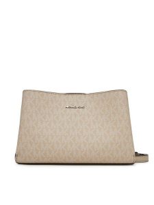 MICHAEL Michael Kors Torebka 32S5S9RC1V Beżowy. Brązowe listonoszki MICHAEL Michael Kors, bez wzorów, ze skóry, bez dodatków. Za 509,99 zł.