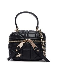 Steve Madden Torebka 13002591 Czarny. Czarne kuferki Steve Madden, bez wzorów, ze skóry, bez dodatków. Za 429,99 zł.