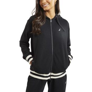 Bluza Damska Nautica Lunaire FZ. Czarne bluzy Nautica, bez wzorów, z kapturem. Za 369,00 zł.