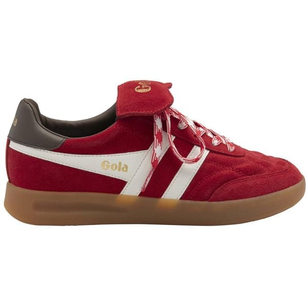 Sneakersy damscy Gola Stadia '86 Trainer. Białe buty sportowe Gola, bez wzorów, bez zapięcia. Za 482,50 zł.