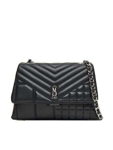 Steve Madden Torebka Bvolt-Q SM13001813 Czarny. Czarne torebki klasyczne Steve Madden, bez wzorów, ze skóry, bez dodatków. Za 479,99 zł.