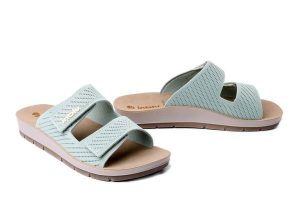 INBLU AG-15 020 verdino, klapki damskie. Zielone klapki Inblu, bez wzorów, bez obcasa. Za 74,99 zł.