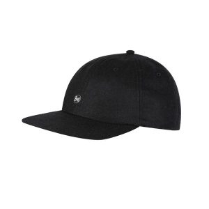 Czapka z daszkiem Buff Chill Solid. Czarne czapki Buff, bez wzorów, z materiału, eleganckie. Za 119,90 zł.