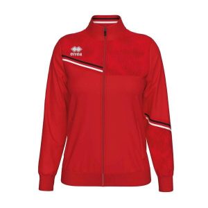 Damska bluza dresowa Errea Estella. Czarne bluzy ERREA, bez wzorów, z dresówki, bez kaptura. Za 257,50 zł.