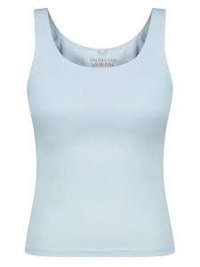 Sublevel Top w kolorze błękitnym rozmiar: XL. Niebieskie topy Sublevel, xl, bez wzorów, bez kołnierzyka, bez ramiączek. Za 60,99 zł.