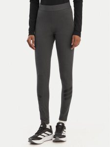 Adidas Legginsy Future Icons 3-Stripes KD7667 Szary Slim Fit. Szare legginsy ADIDAS, bez wzorów, z bawełny. Za 179,99 zł.