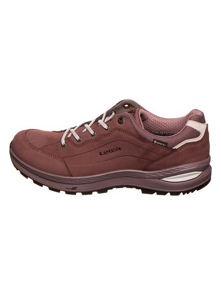 LOWA Skórzane sneakersy w kolorze jasnoróżowo-białym rozmiar: 42. Białe trampki Lowa, bez wzorów, bez zapięcia. Za 545,19 zł.