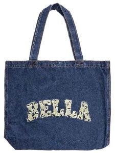 Zwillingsherz Shopper bag "Bella" w kolorze granatowym - 42 x 40 cm rozmiar: onesize. Niebieskie shopper bag Zwillingsherz, bez wzorów, z materiału, na ramię, bez dodatków. Za 126,75 zł.