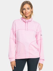 Roxy Bluza Vertere Otlr ERJFT04718 Różowy Regular Fit. Czerwone bluzy Roxy, l, bez wzorów, z syntetyku, bez kaptura. Za 189,99 zł.