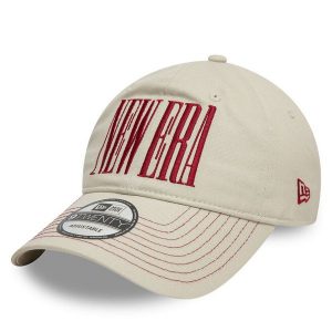 Czapka z daszkiem New Era. Brązowe czapki New Era, bez wzorów. Za 89,99 zł.