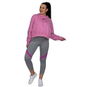 Legginsy Sportowe Damskie Nike Pro Dri‑Fit. Szare legginsy Nike, bez wzorów. Za 105,60 zł.