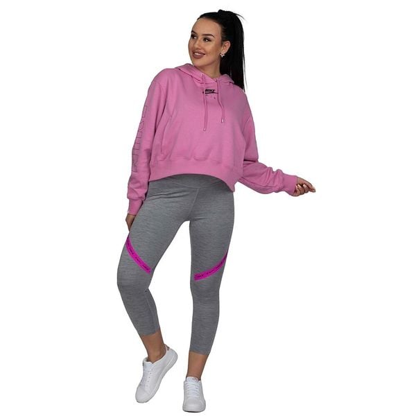 Legginsy Sportowe Damskie Nike Pro Dri‑Fit. Szare legginsy Nike, bez wzorów. Za 105,60 zł.