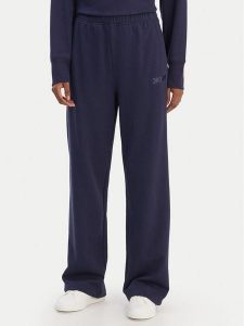 DKNY Sport Spodnie dresowe DP6P3795 Granatowy Regular Fit. Niebieskie spodnie dresowe DKNY Sport, xl, bez wzorów, z bawełny. Za 309,99 zł.