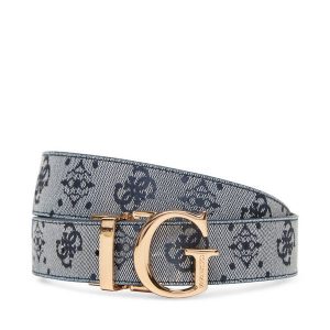 Pasek Damski Guess. Niebieskie paski Guess, z aplikacjami. Za 209,99 zł.