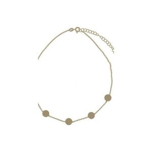 Srebrny pozłacany naszyjnik choker koła 925. Naszyjniki marki Atdiament. Za 129,00 zł.