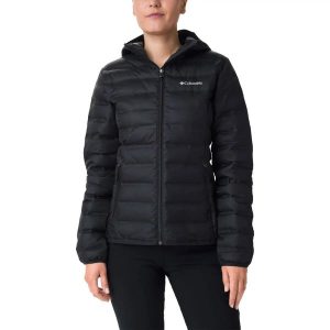 Kurtka zimowa damska Columbia Lake. Czarne kurtki Columbia, na zimę, xs, bez wzorów, bez kaptura. Za 551,99 zł.