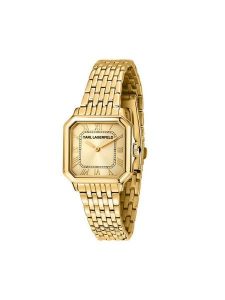 KARL LAGERFELD Zegarek R0553110504 Złoty. Żółte, analogowe zegarki KARL LAGERFELD. Za 959,99 zł.