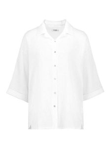 Sublevel Koszula w kolorze białym rozmiar: L/XL. Białe koszule Sublevel, l, bez wzorów, z bawełny, bez kołnierzyka, bez ramiączek. Za 127,65 zł.