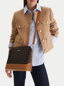 MEXX Torebka CEO-MEXX-S-008-07 Brązowy. Brązowe listonoszki Mexx, bez wzorów, z tworzywa sztucznego, bez dodatków. Za 179,99 zł.