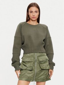 Alpha Industries Bluza 148031 Zielony Regular Fit. Zielone bluzy Alpha Industries, s, bez wzorów, z bawełny, bez kaptura. Za 309,99 zł.