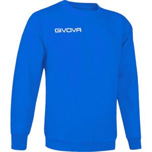 Bluza piłkarska dla dorosłych Givova Maglia One niebieska. Niebieskie bluzy Givova, xl, bez wzorów, bez kaptura. Za 76,22 zł.