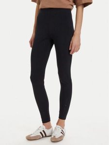 Beverly Hills Polo Club Legginsy P-SS26W-TL516528-0298 Granatowy Slim Fit. Niebieskie legginsy Beverly Hills Polo Club, bez wzorów, z bawełny. Za 88,99 zł.