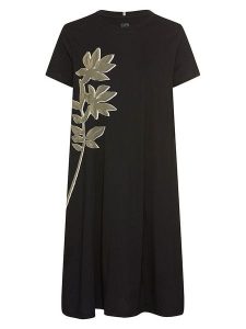 Camel Active Sukienka w kolorze czarnym rozmiar: M. Czarne sukienki Camel Active, na co dzień, m, bez wzorów, z bawełny, bez kołnierzyka, bez ramiączek, midi, proste. Za 130,99 zł.