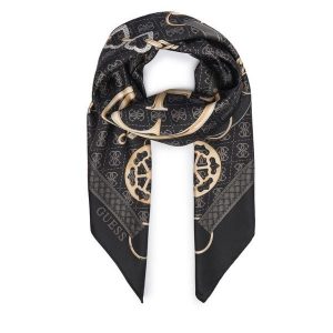 Chusta Guess. Czarne apaszki i chusty Guess, z aplikacjami. Za 194,99 zł.