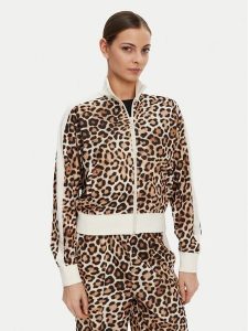 Puma Bluza T7 Leo Luxe 632342 Brązowy Regular Fit. Brązowe bluzy Puma, s, bez wzorów, z syntetyku, bez kaptura. Za 269,99 zł.