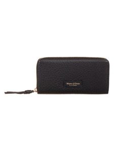 Marc O´Polo Portfel w kolorze czarnym - 20 x 10 x 3 cm rozmiar: onesize. Czarne portfele bez wzorów. Za 209,95 zł.