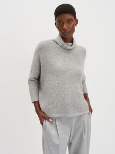 Someday Golf "Tiola" w kolorze szarym rozmiar: M. Szare golfy someday., bez wzorów, z wełny. Za 180,95 zł.