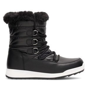 Śniegowce Clara Barson. Czarne buty zimowe Clara Barson, bez obcasa, bez zapięcia. Za 179,99 zł.
