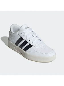 Adidas Sneakersy "Breaknet 3.0" w kolorze białym rozmiar: 40,5. Białe trampki ADIDAS, bez wzorów, bez zapięcia. Za 174,43 zł.