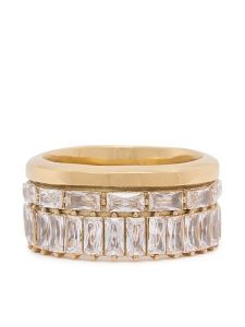 Guess Pierścionek JUBR06 328JW Złoty. Żółte pierścionki Guess, ze stali. Za 349,99 zł.