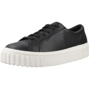 Buty CLARKS MAYHILL WALK Czarny. Czarne buty trekkingowe Clarks, ze skóry, bez zapięcia. Za 381,99 zł.