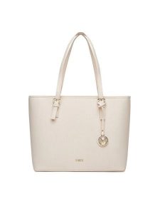 MEXX Torebka MEXX-X-005-07 Brązowy. Brązowe shopper bag Mexx, bez wzorów, z materiału, bez dodatków. Za 159,99 zł.