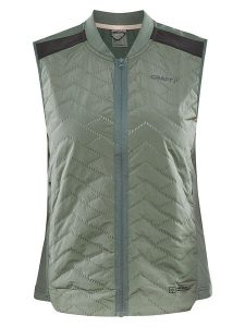 Craft Kamizelka "ADV SubZ" w kolorze zielonym do biegania rozmiar: XL. Zielone kamizelki Craft, xl, bez wzorów, bez kołnierzyka, bez ramiączek, bez kaptura. Za 173,99 zł.