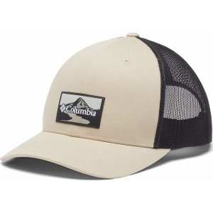 Czapka z daszkiem Columbia Mesh Snap Back. Czarne czapki Columbia, bez wzorów, z meshu, sportowe. Za 108,99 zł.