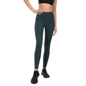 Damskie legginsy Kilpi JAMILY-W. Zielone legginsy Kilpi, bez wzorów, z nylonu. Za 207,23 zł.