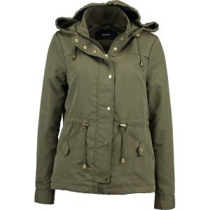 Vero Moda VMPERNILLE Kurtka wiosenna ivy green/gold metal trimming. Zielone kurtki marki Vero Moda, xs, z materiału. W wyprzedaży za 135,20 zł.